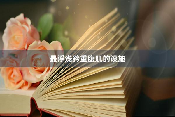 最浮浅矜重腹肌的设施